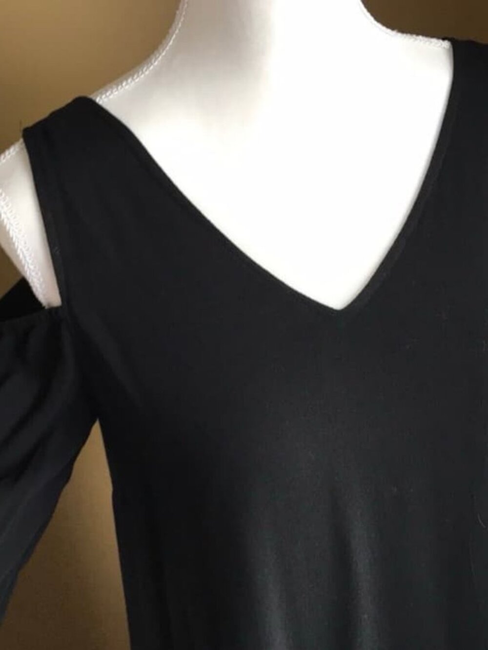 shoulder dress loose f